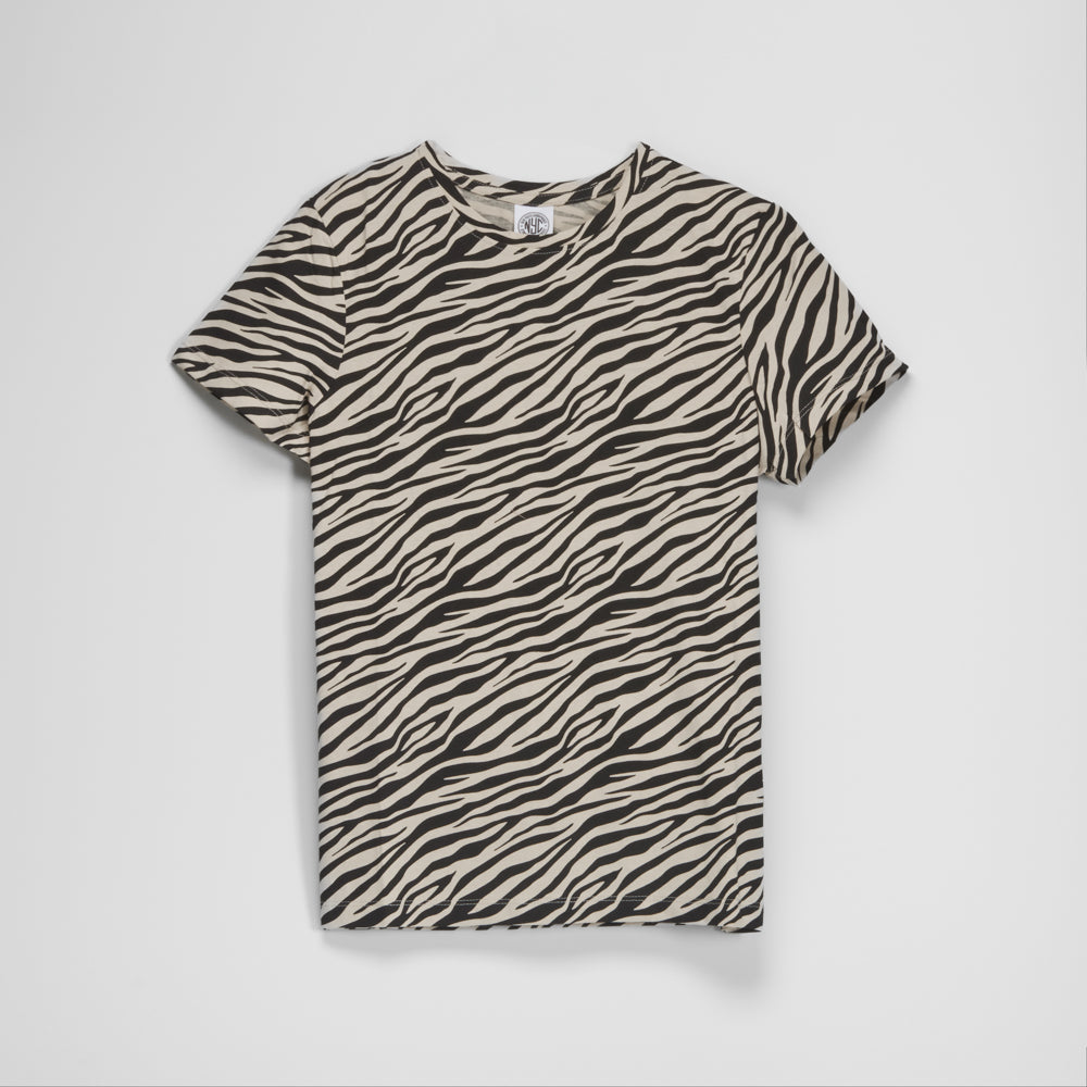 Camiseta manga corta mujer cebra NYC