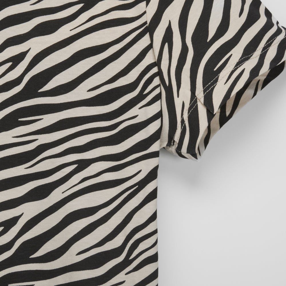Camiseta manga corta mujer cebra NYC