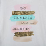 Camiseta manga corta blanca print NYC