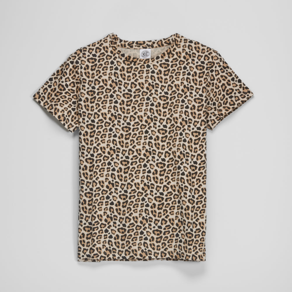 Camiseta manga corta mujer leopardo NYC