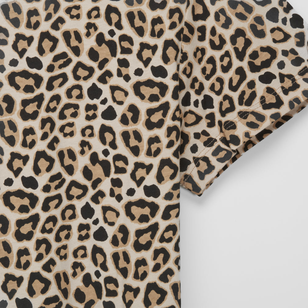 Camiseta manga corta mujer leopardo NYC