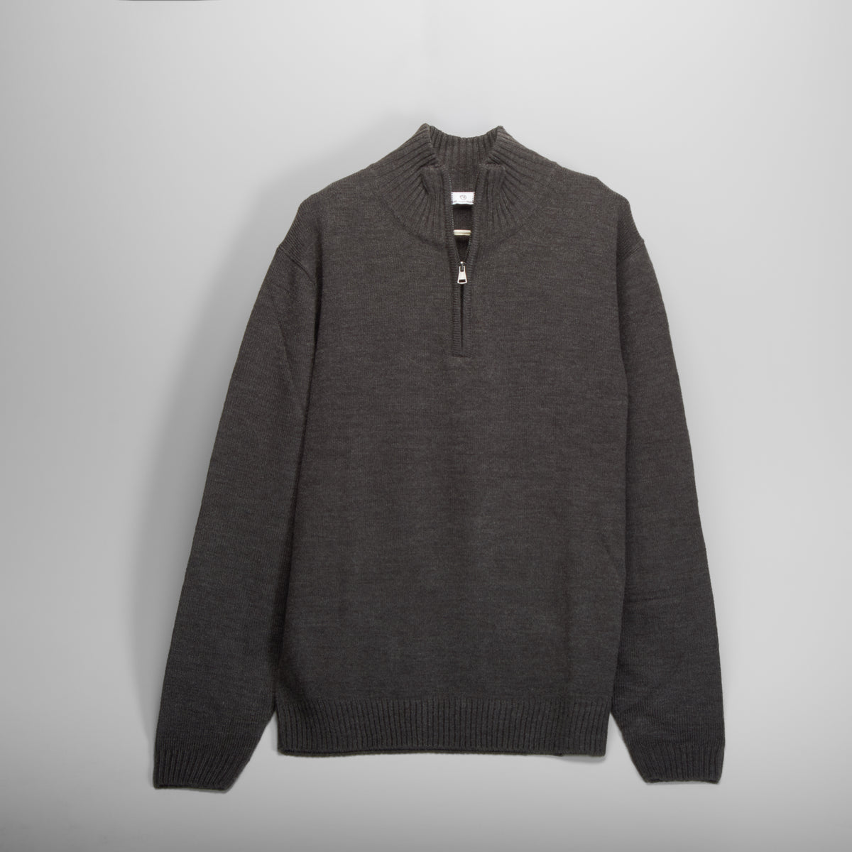 Jersey cremallera gris MR. HANSEN