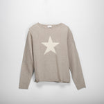 Jersey estrella beige PICCOLA PIU