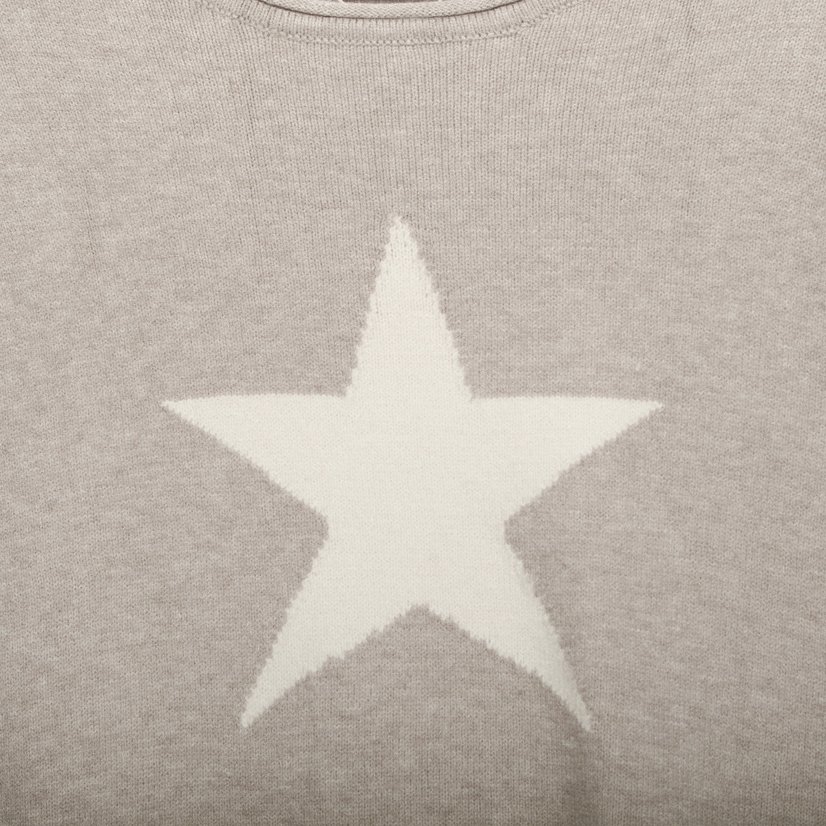 Jersey estrella beige PICCOLA PIU