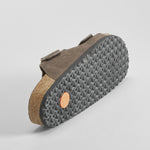 Sandalia bio de velcro Soft Insock marrón COMFEET