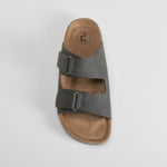 Sandalia bio de velcro Soft Insock negra COMFEET