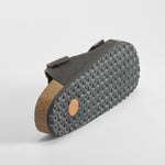 Sandalia bio de velcro Soft Insock negra COMFEET