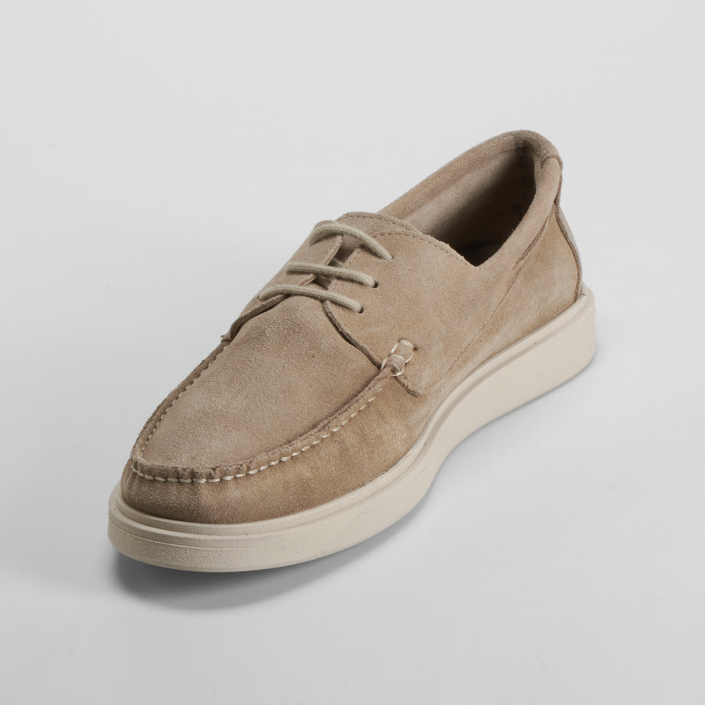 Náutico serraje color taupe FOSCO