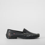 Mocasín de piel negro MR. HANSEN