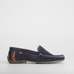 Mocasín serraje azul marino MR. HANSEN