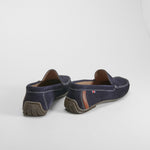 Mocasín serraje azul marino MR. HANSEN