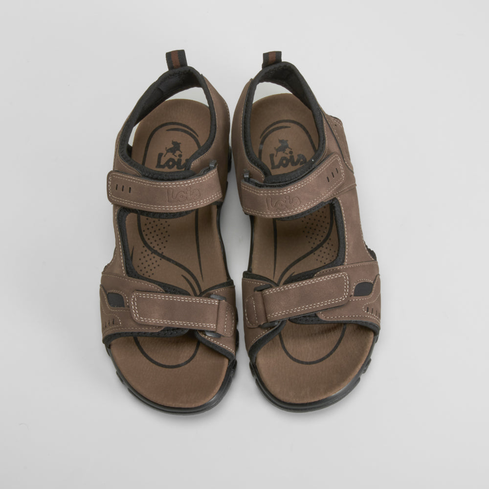 Sandalia deportiva marrón LOIS