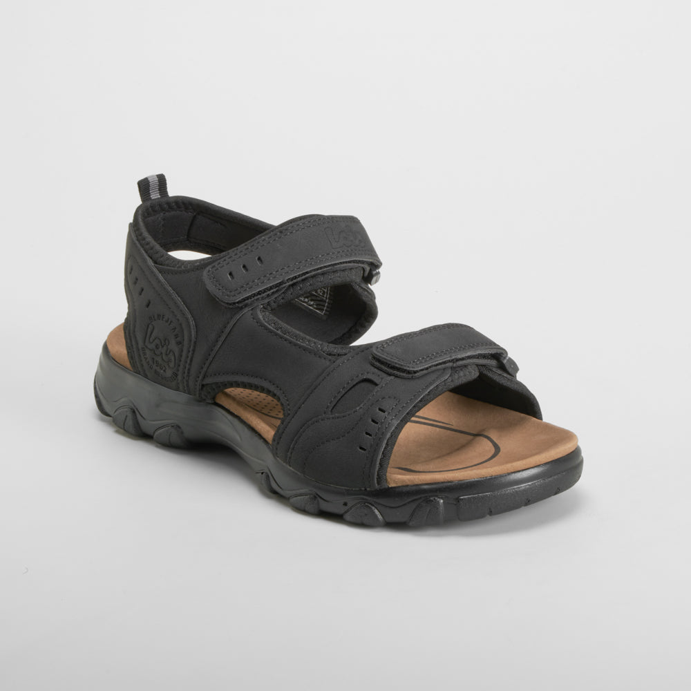Sandalia deportiva negra LOIS