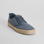 Blucher de lona y yute azul marino NYC