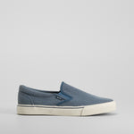 Zapatilla lona slip on azul NYC