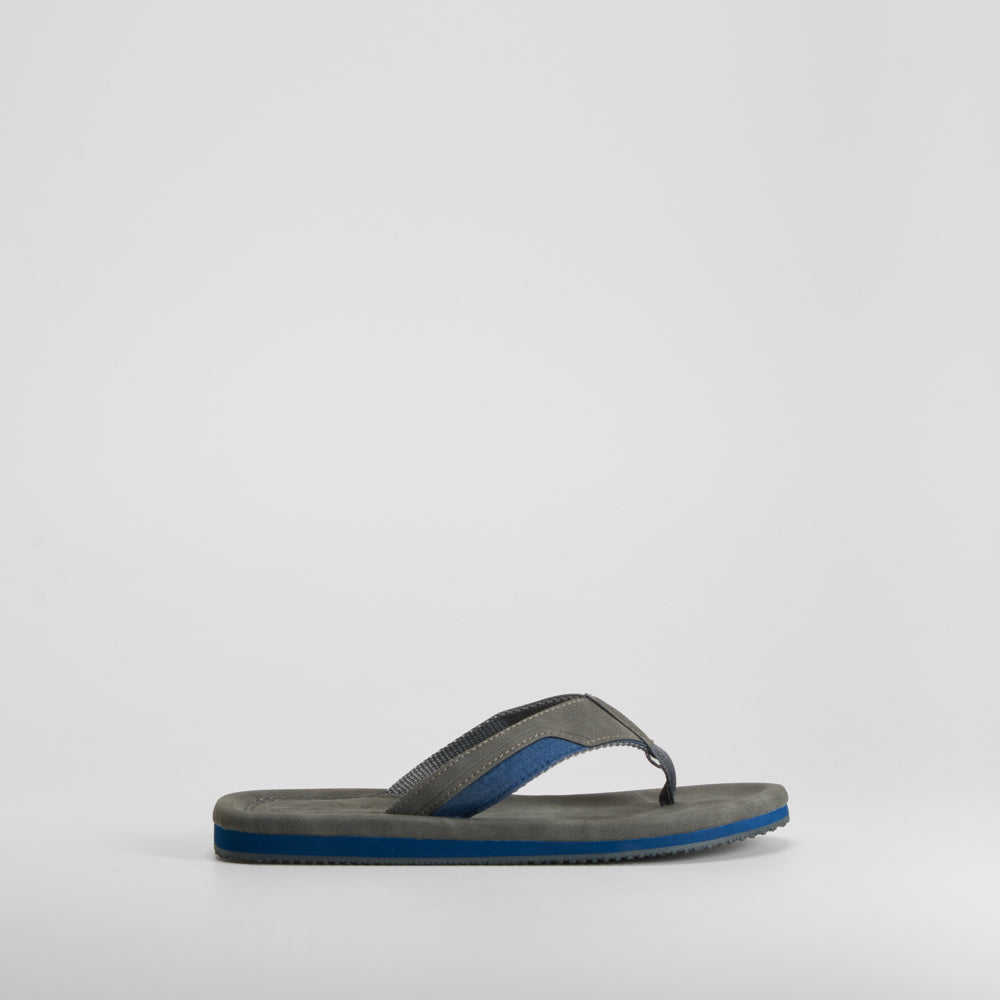 Sandalia esclava denim gris NYC