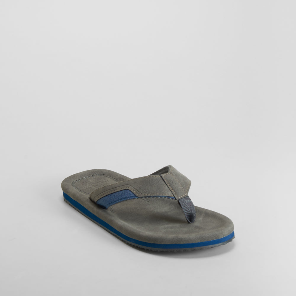 Sandalia esclava denim gris NYC
