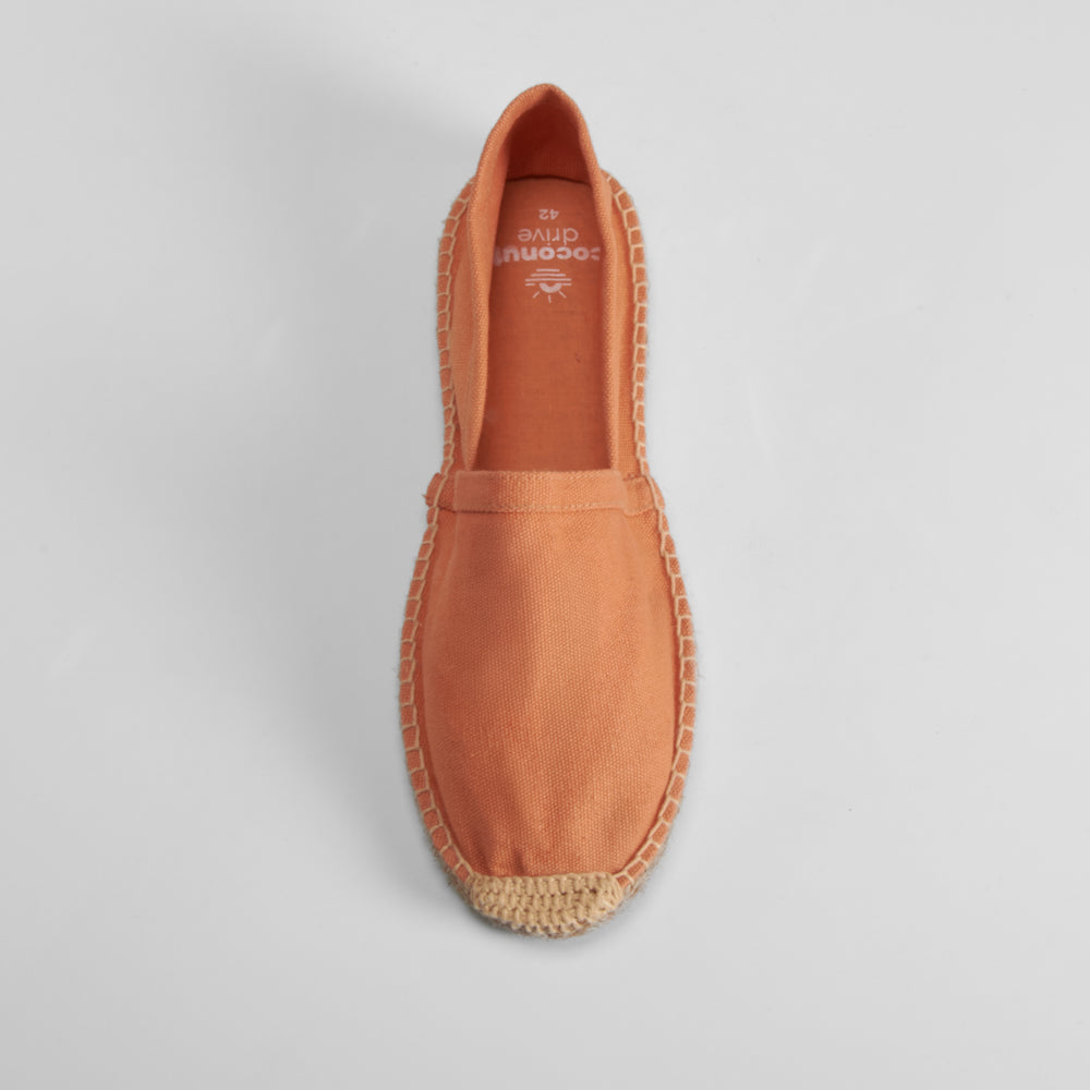 Alpargata naranja COCONUT