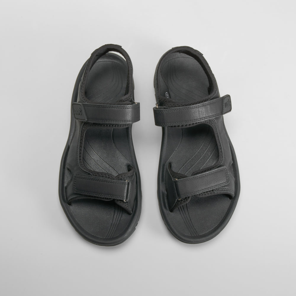Sandalia deportiva trekking negra UDOK