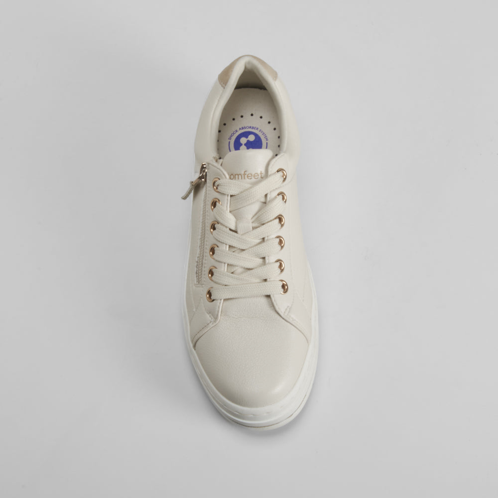 Deportiva walking blanca COMFEET