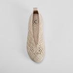 Bailarina trenzada beige COMFEET