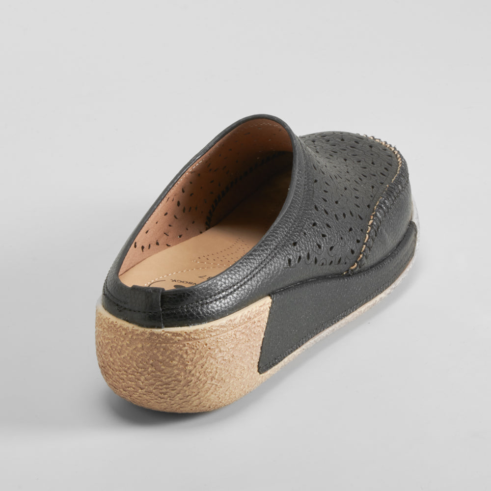 Zueco perfos negro COMFEET