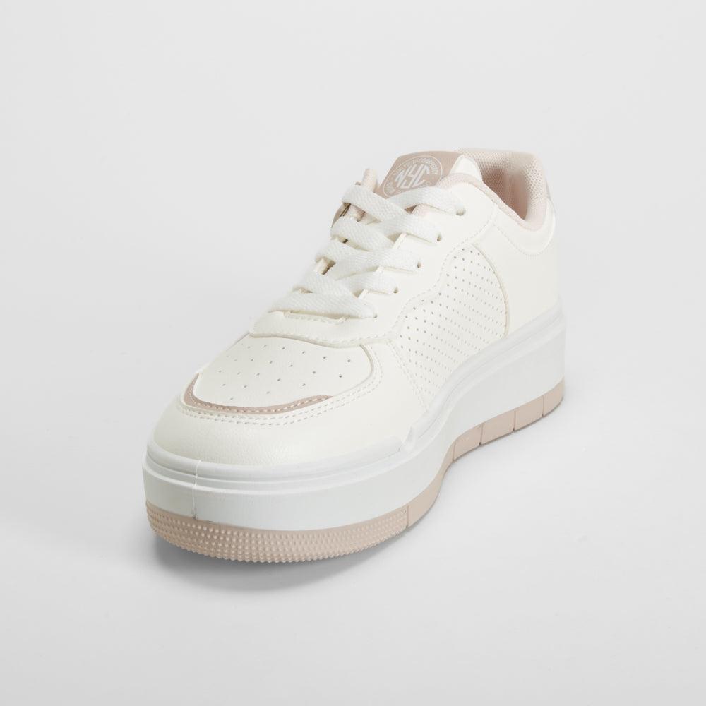 Deportiva skate blanco NYC
