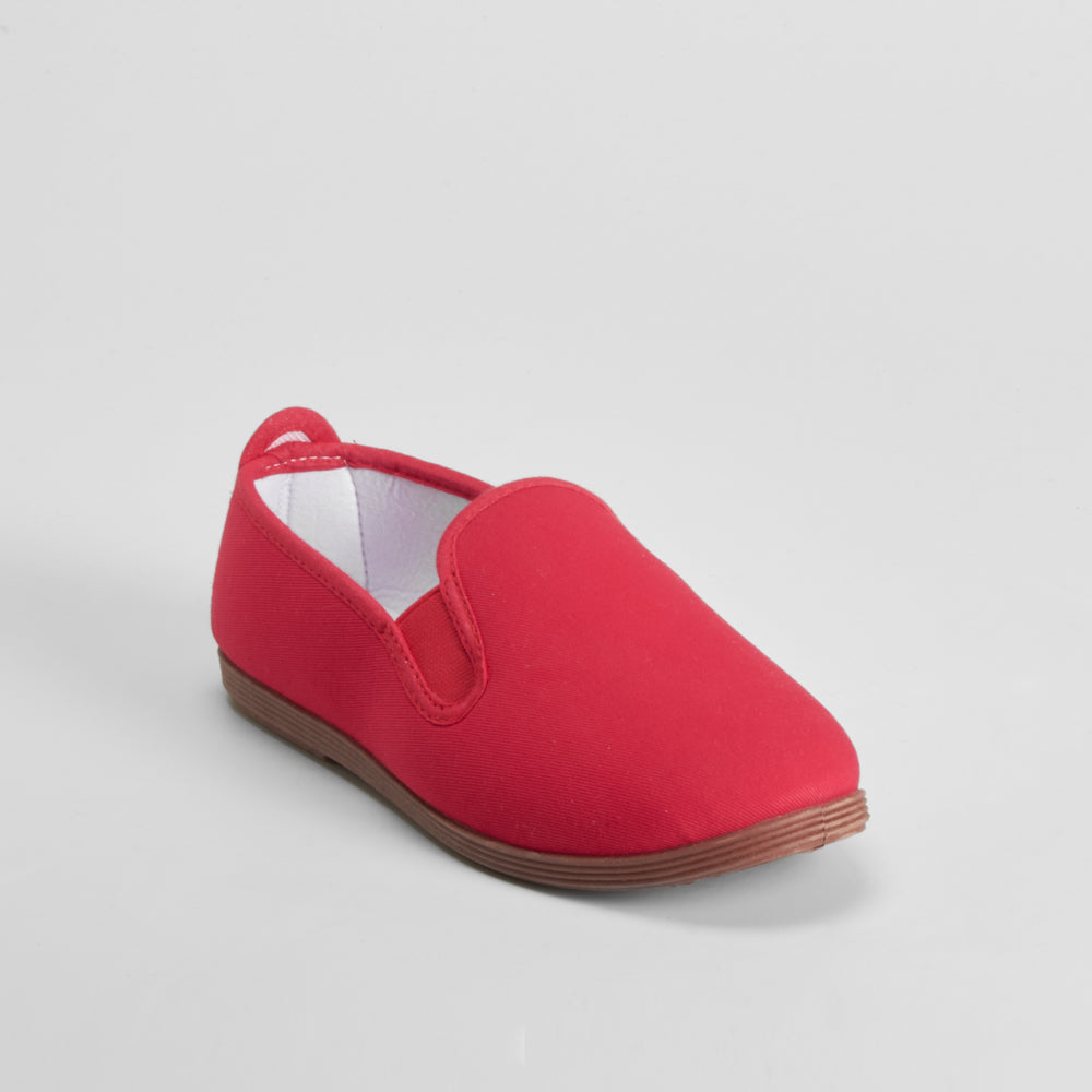Zapatilla lona kung fu roja NYC