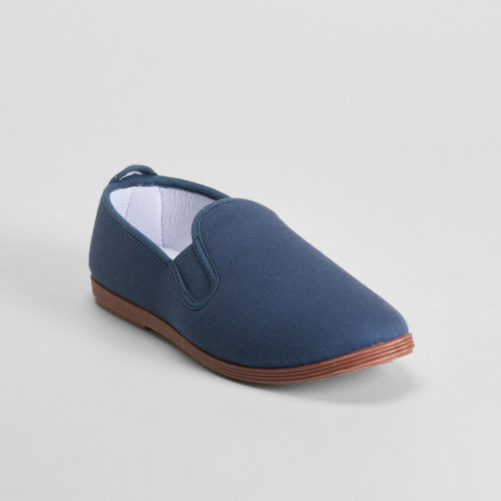 Zapatilla lona kung fu azul NYC