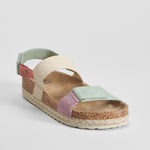 Sandalia bio tira yute velcros multicolor NYC