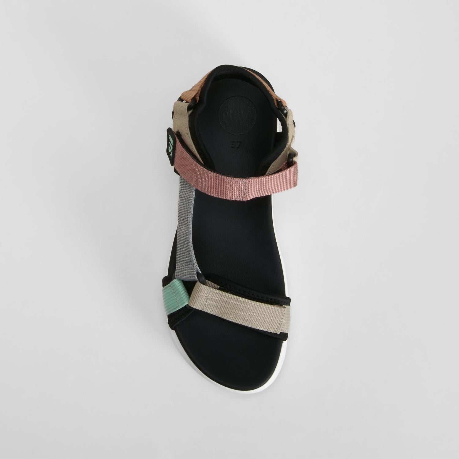 Sandalia velcro multicolor NYC