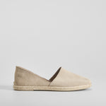 Yute plano en piel beige SENDA ROAD