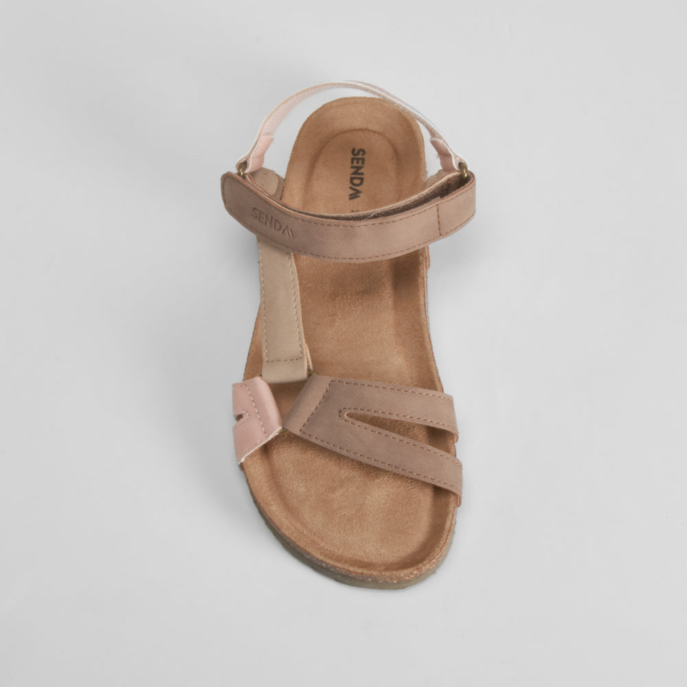 Sandalia bio velcros multicolor SENDA ROAD