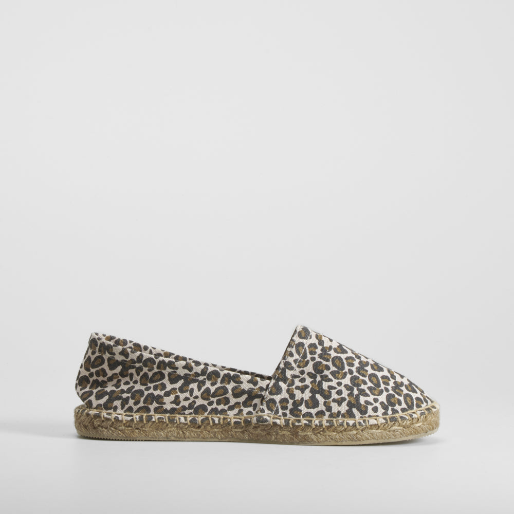 Alpargata animal print COCONUT