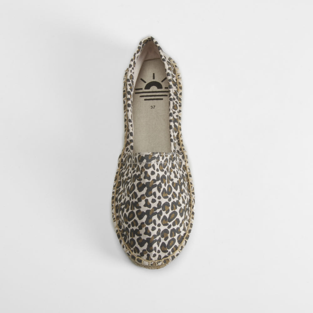 Alpargata animal print COCONUT