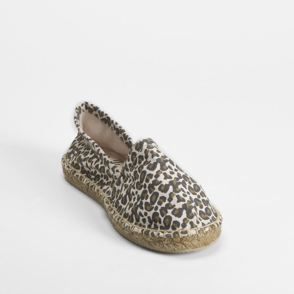 Alpargata animal print COCONUT