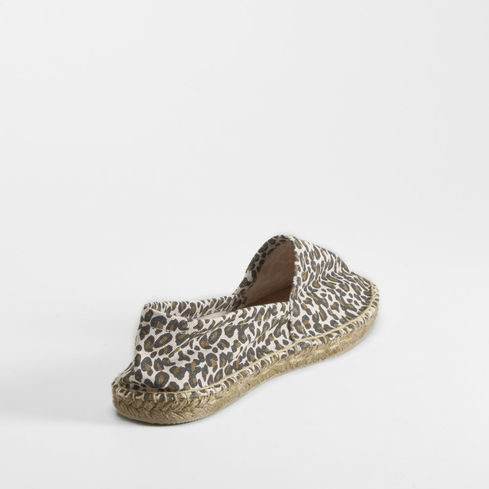 Alpargata animal print COCONUT