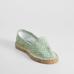 Alpargata estampada verde COCONUT