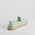 Alpargata estampada verde COCONUT