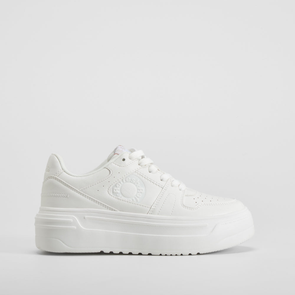 Zapatilla casual plataforma blanco REFRESH