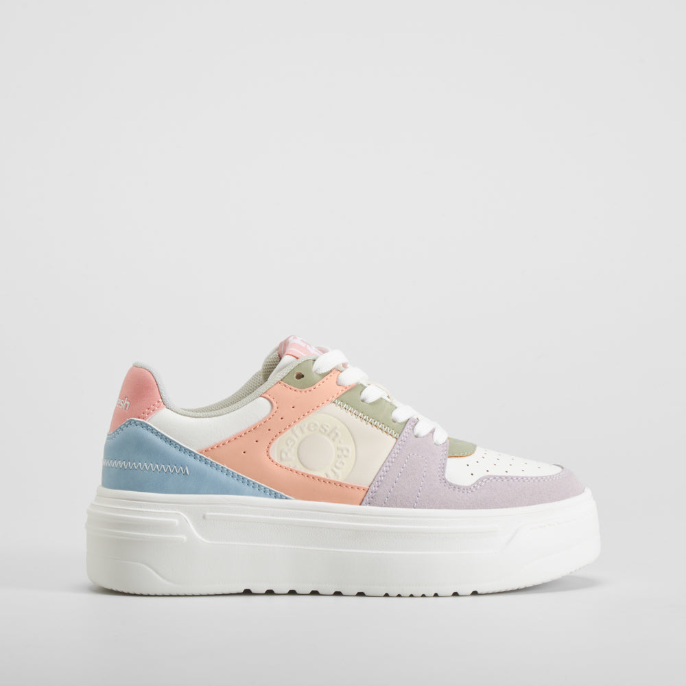 Zapatilla casual plataforma multicolor REFRESH