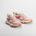 Zapatilla casual multicolor en fucsia REFRESH