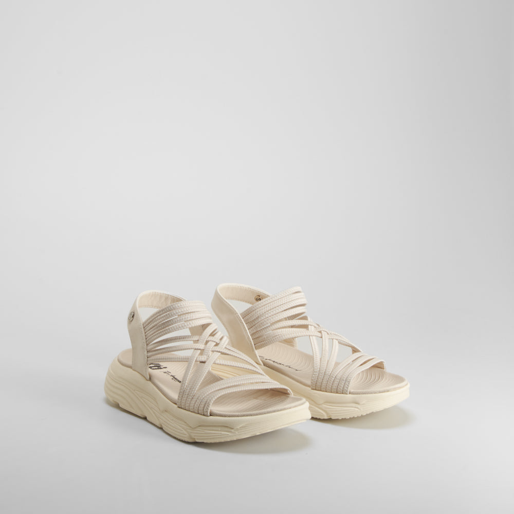 Sandalia blanca plataforma XTI