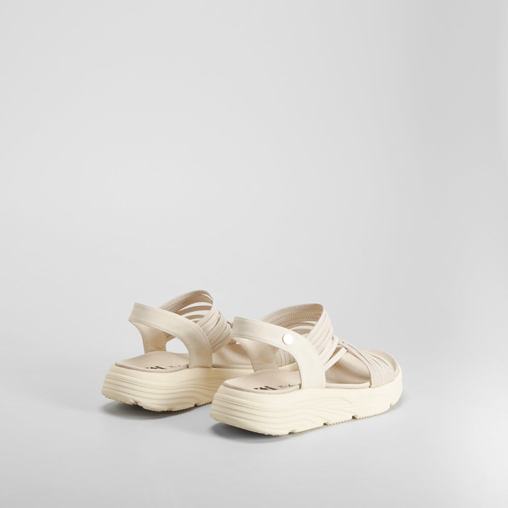 Sandalia blanca plataforma XTI