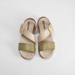 Sandalia tricolor blanco REFRESH