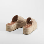 Sandalia pala perfos beige REFRESH