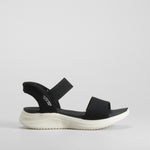 Sandalia slip in Go Walk Flex negra SKECHERS