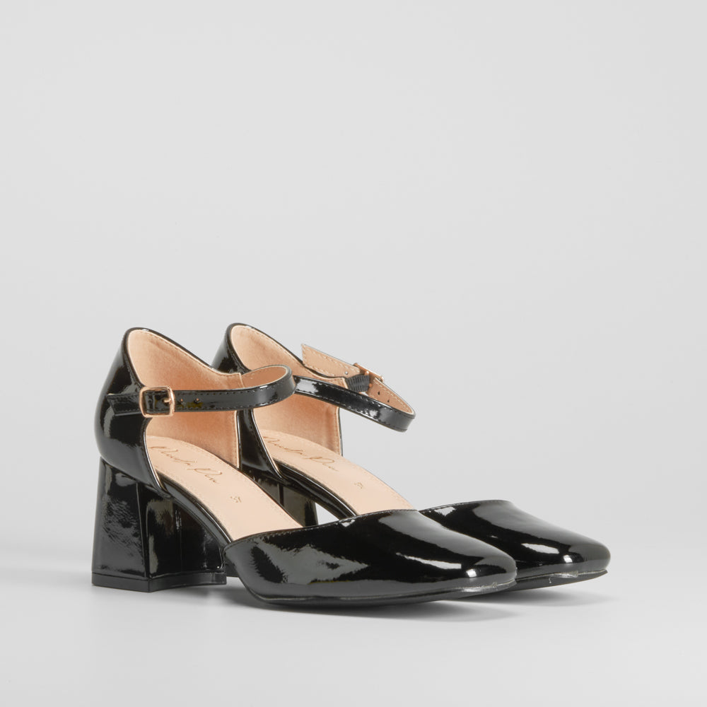 Zapato tacón negro PICCOLA PIU