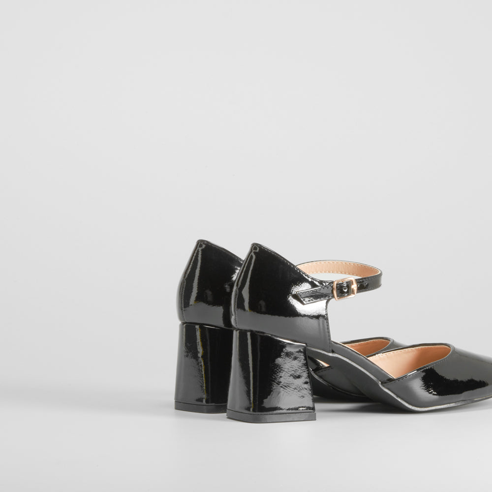 Zapato tacón negro PICCOLA PIU