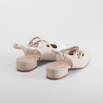 Sandalia destalonada beige PICCOLA PIU
